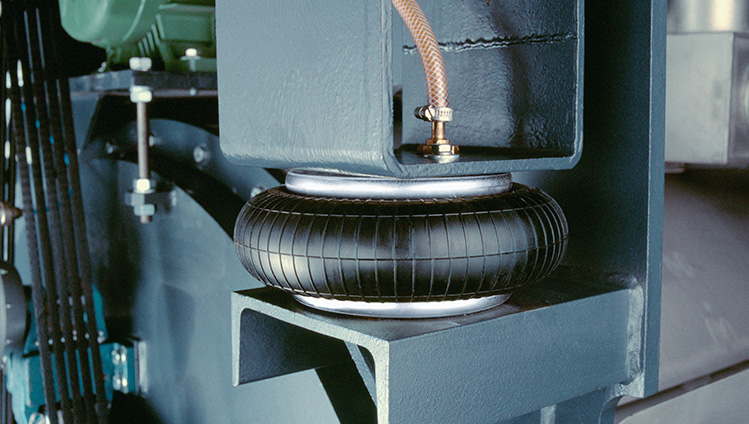 The medium used in air springs is mainly air